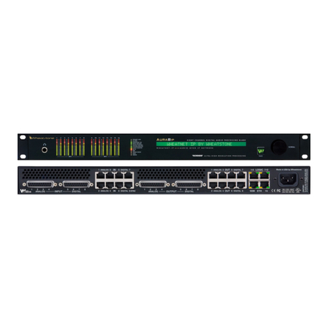 Wheatstone Corporation AURA 8IP Technical manual Wheatstone Corporation AURA 8IP Technical manual