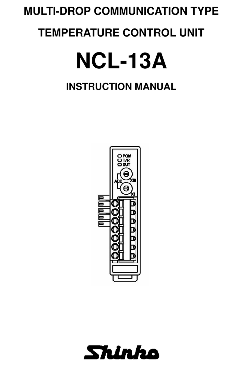 Shinko NCL-13A instruction manual