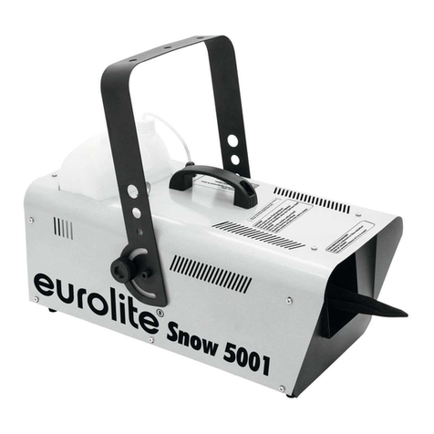 EuroLite Snow 5001 Service manual