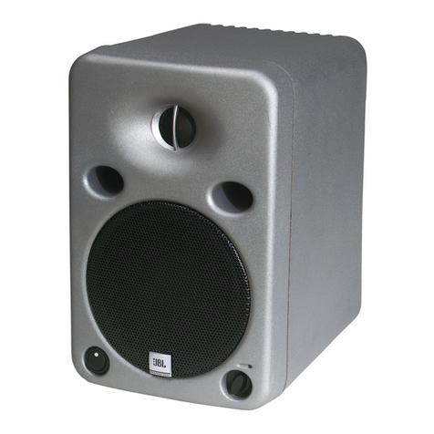 JBL LSR25P owner's manual