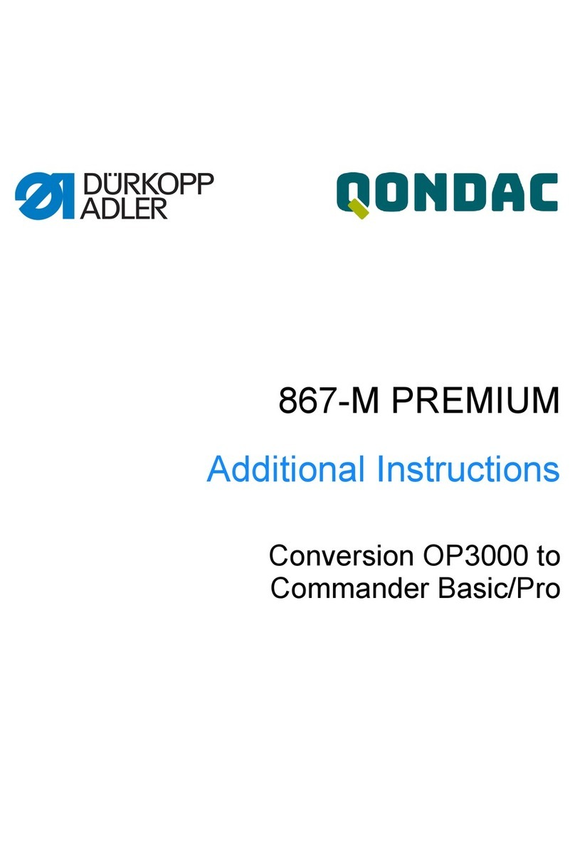 DURKOPP ADLER 867-M Premium Operating manual