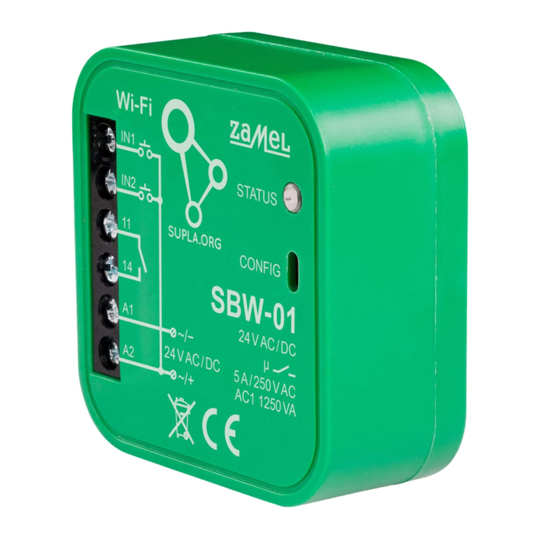 Zamel Supla SBW-01 User manual