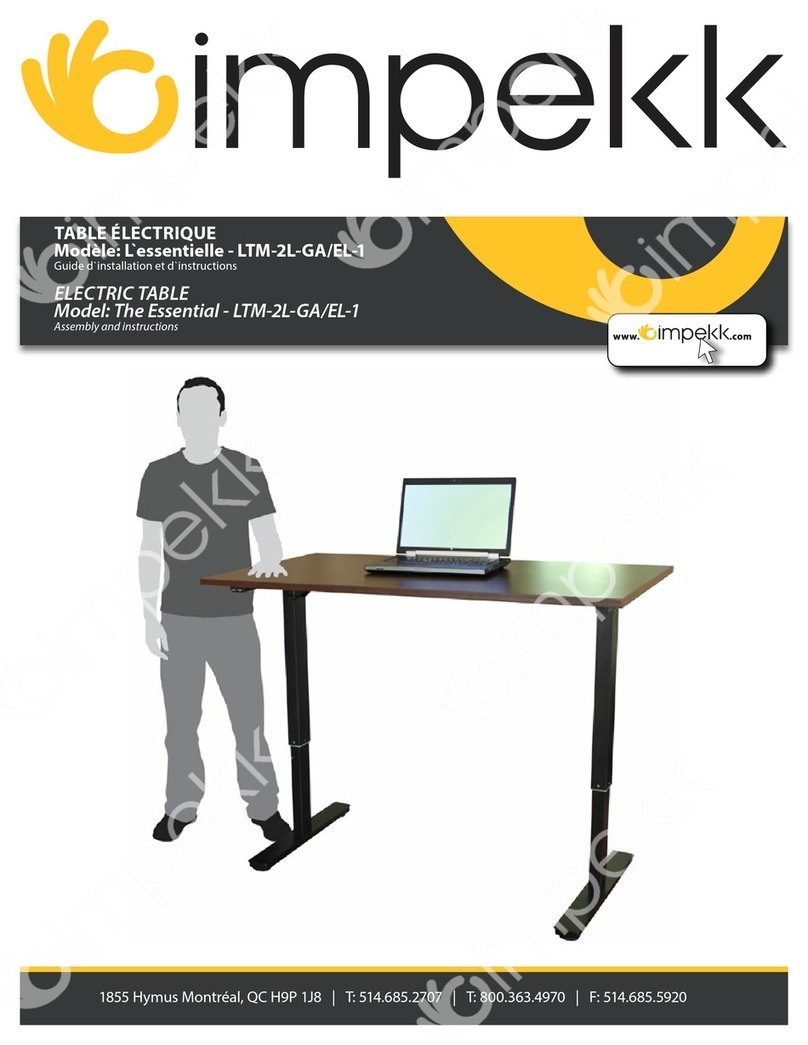 impekk Essential LTM-2L-GA/EL1 Assembly And Instructions impekk Essential LTM-2L-GA/EL1 Assembly And Instructions