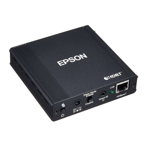 Epson HDBaseT ELPHD01 user guide