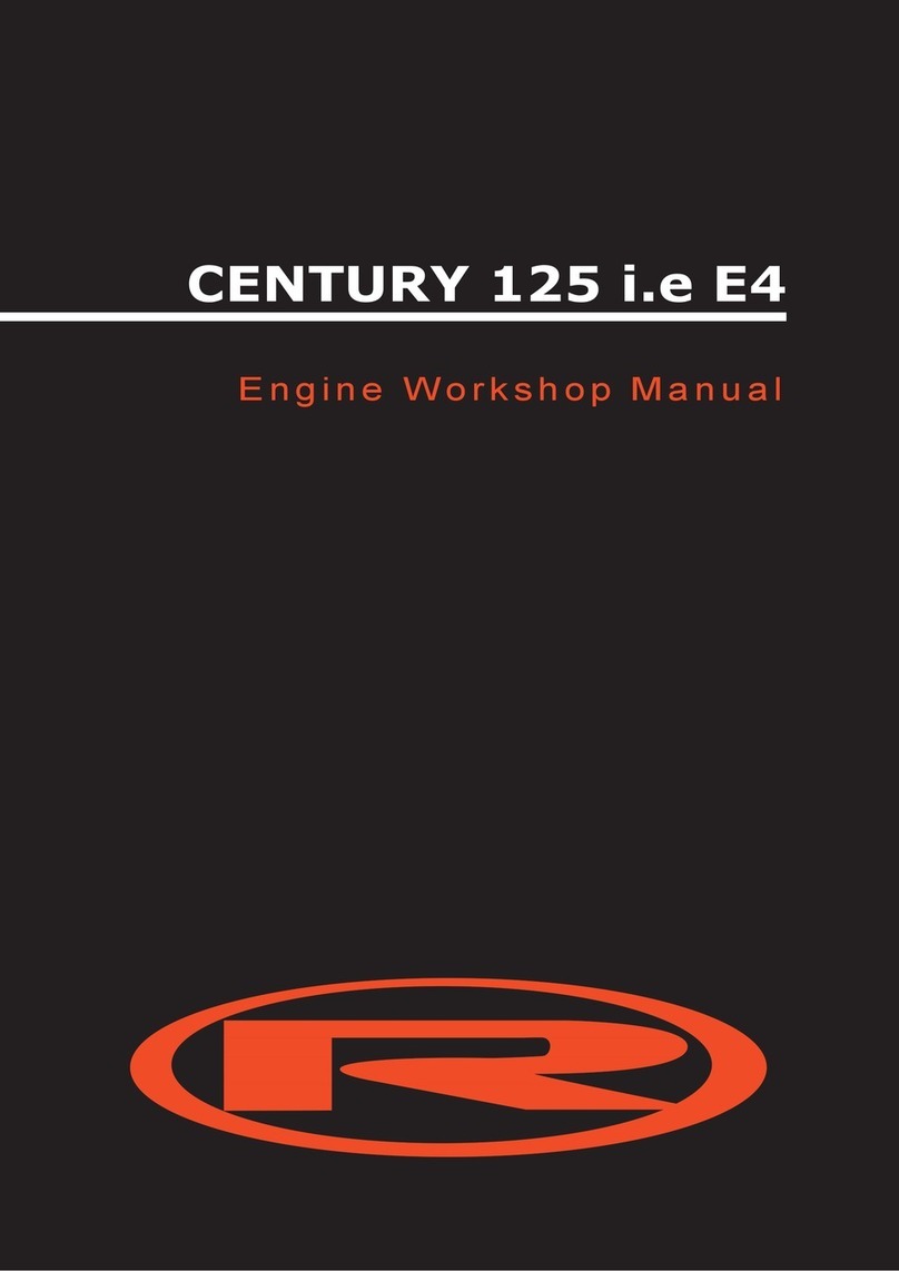 RIEJU Century 125 Workshop manual