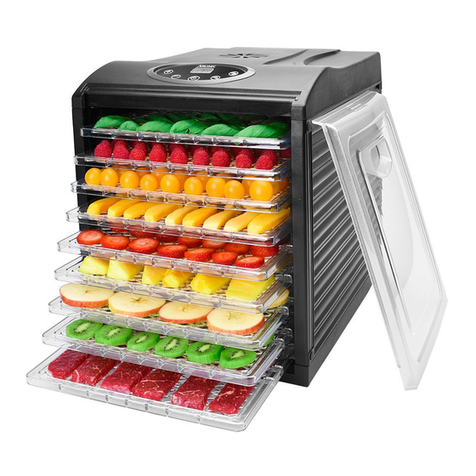Aroma Professional AFD-915BD instruction manual