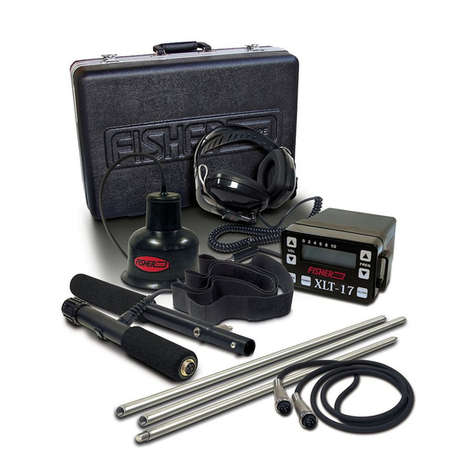 Fisher Research Labs XLT-17 operating manual