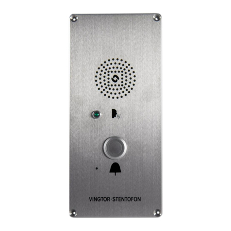 Zenitel VINGTOR STENTOFON ECP-AA1 Installation, configuration & operation