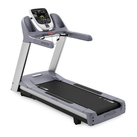Precor P30 Console User manual