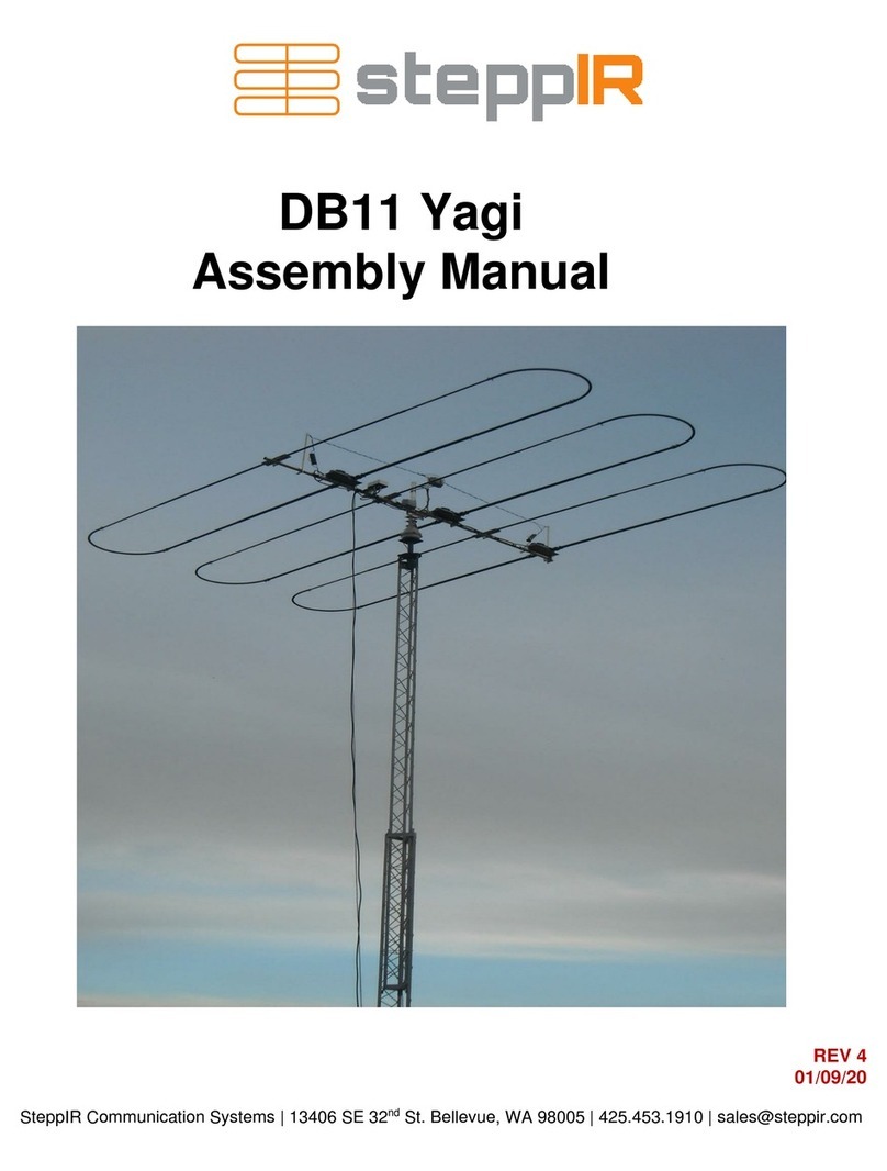 SteppIR DB11 Yagi User manual