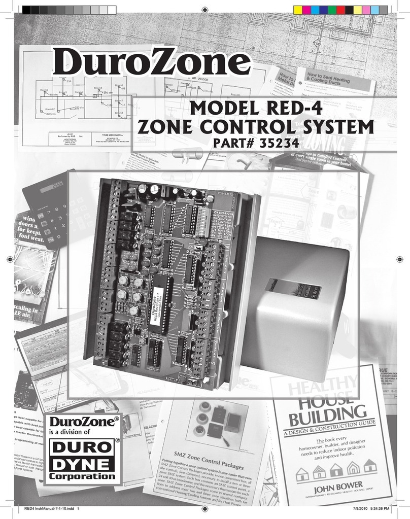 Duro Dyne DuroZone RED-4 installation instructions Duro Dyne DuroZone RED-4 installation instructions