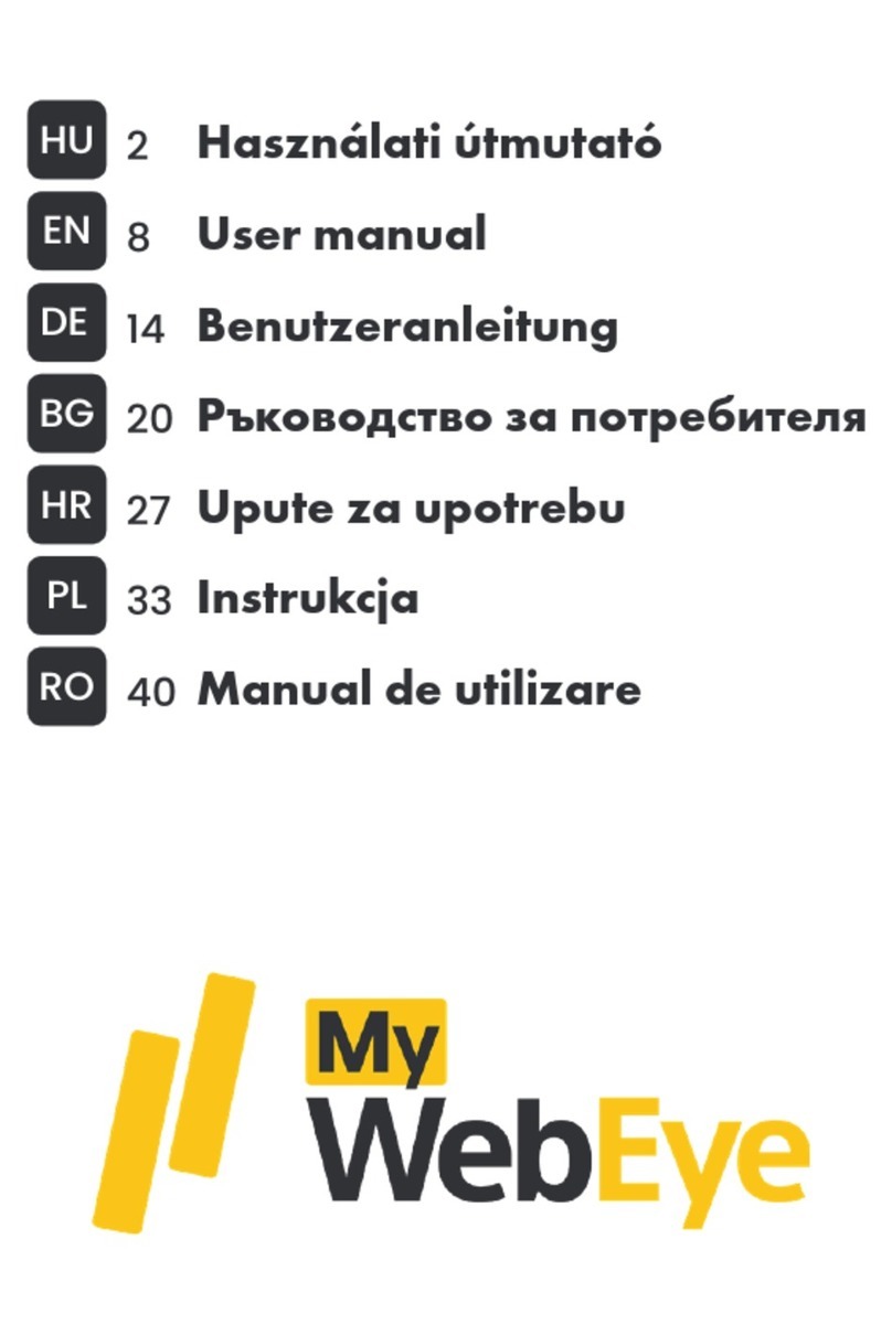 WebEye X Series User manual