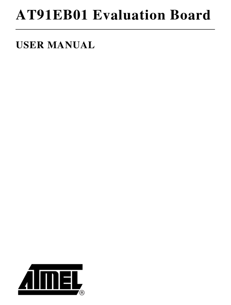 Atmel AT91EB01 User manual