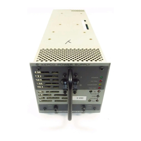 KEPCO HSP Series quick start guide
