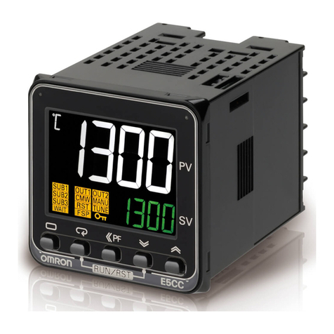 Omron E5C-T Series Use and care manual