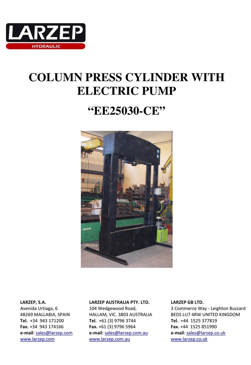 Larzep EE25030-CE instruction manual