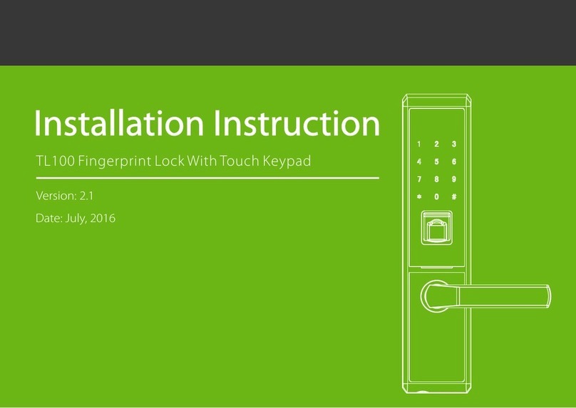 ZKTeco TL100 User manual