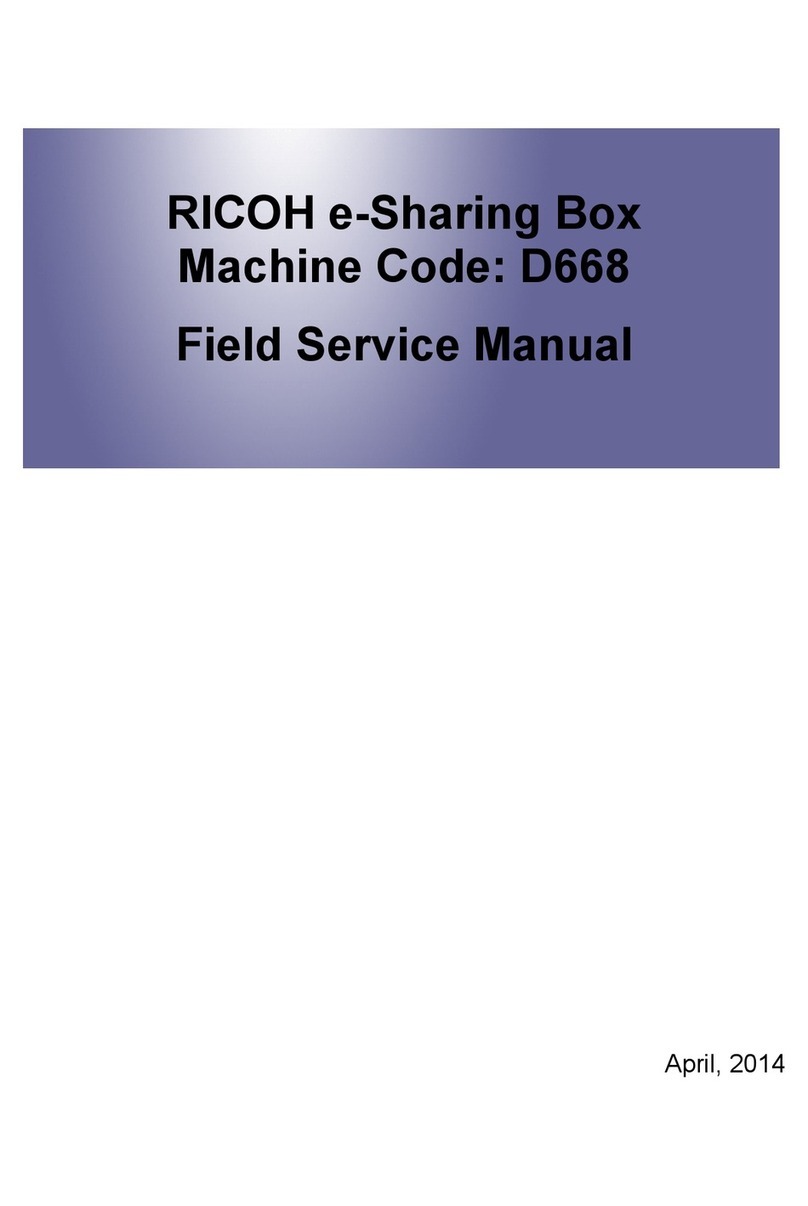 Ricoh D668 Quick start guide