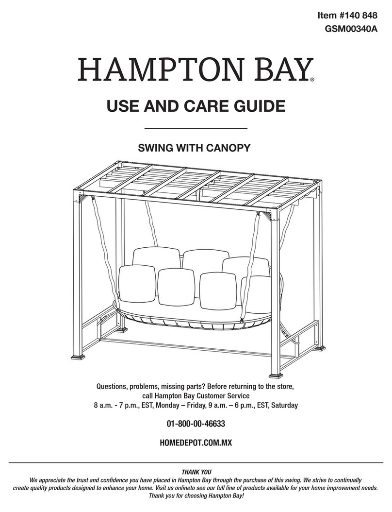 HAMPTON BAY GSM00340A User manual