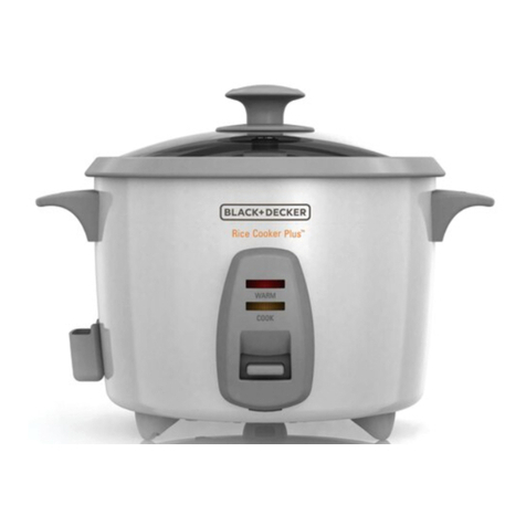 Black & Decker RC426C Installation instructions
