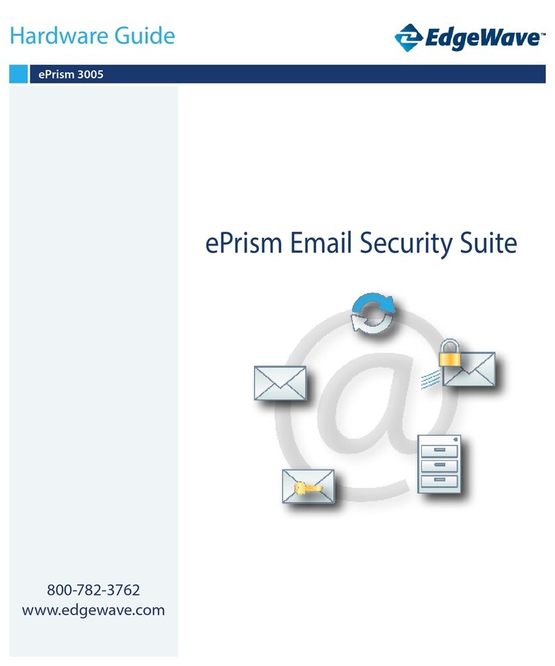 EdgeWave ePrism 3005 User manual