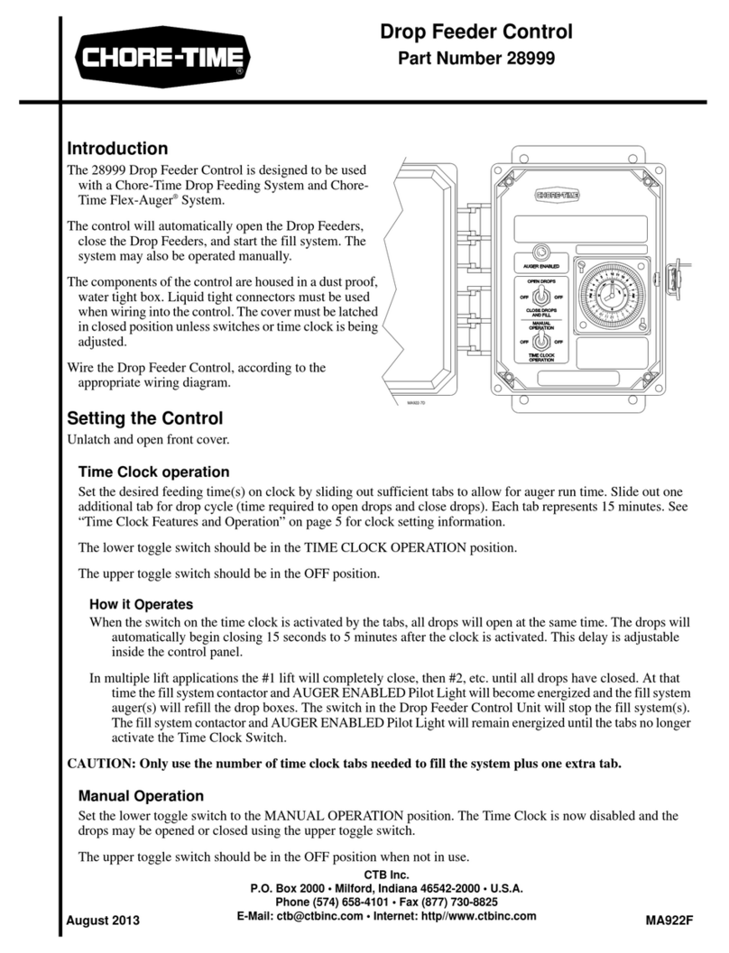 Chore-Time 28999 User manual