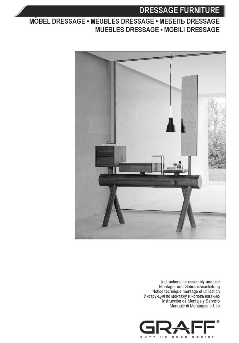 Graff DRESSAGE 39-3/8 Operator's manual