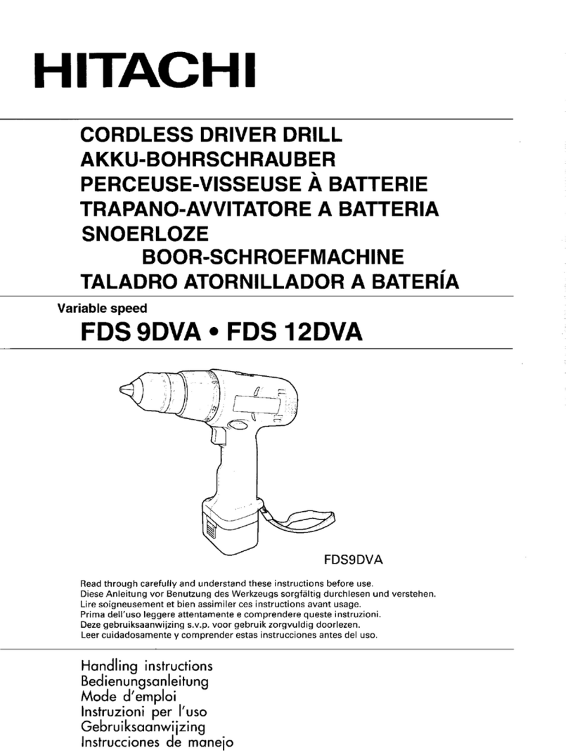 Hitachi FDS 9DVA User manual