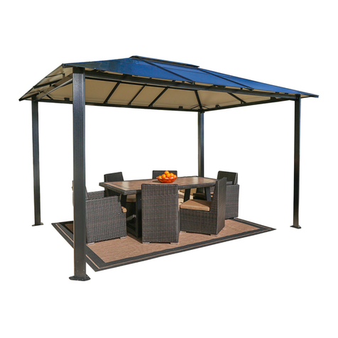 STC Gazebo GZ3584 installation instructions