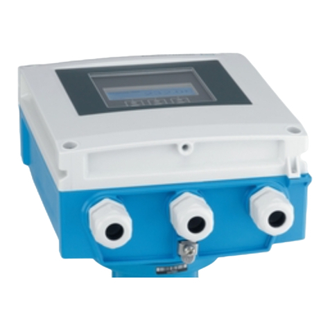 Endress+Hauser Promag 400 Index C installation instructions