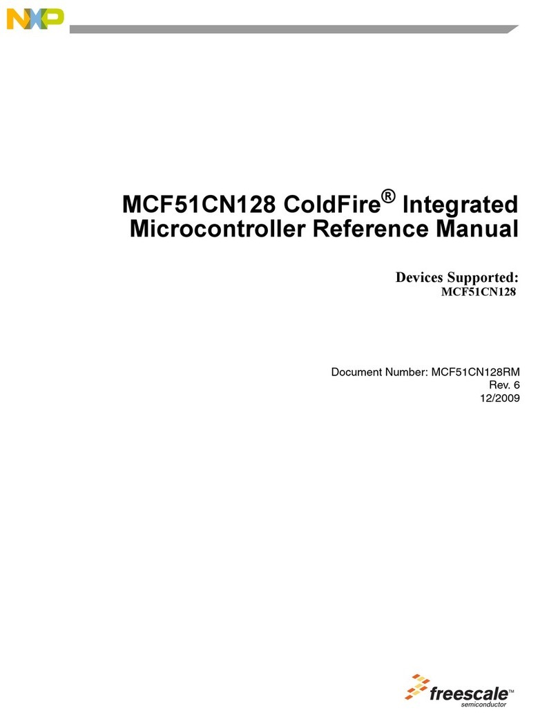 NXP Semiconductors freescale semiconductor ColdFire MCF51CN128... Reference manual