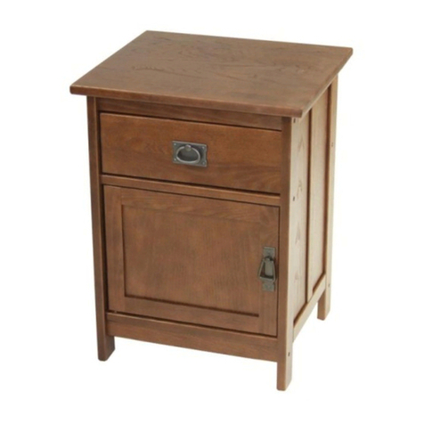 L.L.Bean HOME Mission Cabinet Small quick start guide