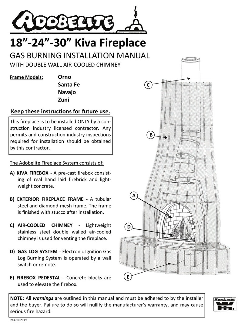 Adobelite KIVA 18 Ornito installation manual