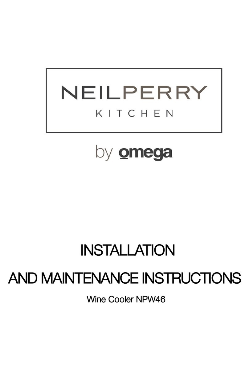 Omega NEIL PERRY NPW46 User manual
