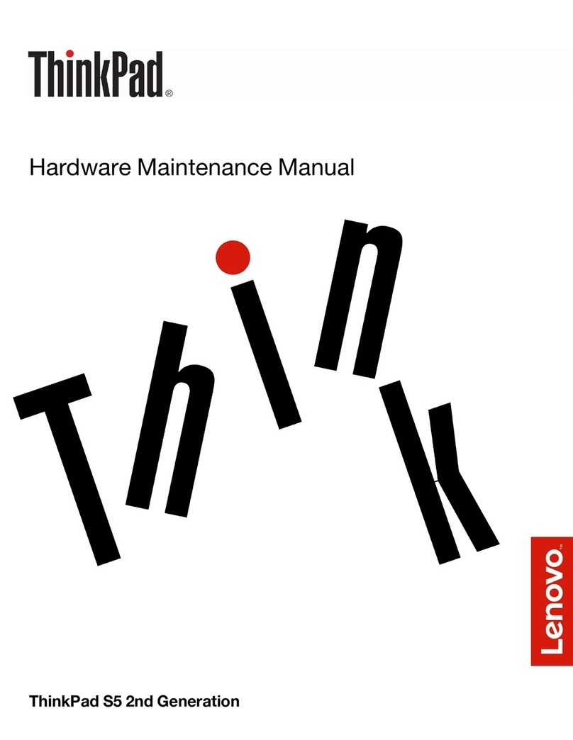 Lenovo ThinkPad S5 2nd Generation Hardware Maintenance Manual Lenovo ThinkPad S5 2nd Generation Hardware Maintenance Manual