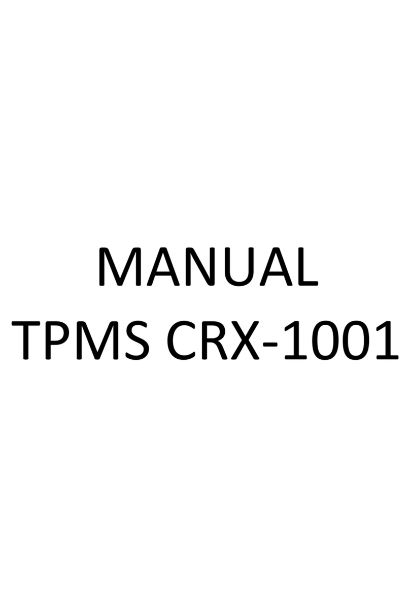 Carax TPMS CRX-1001 manual