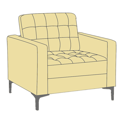 J.Burrows PRESTON 1 SEAT LOUNGE User manual J.Burrows PRESTON 1 SEAT LOUNGE User manual