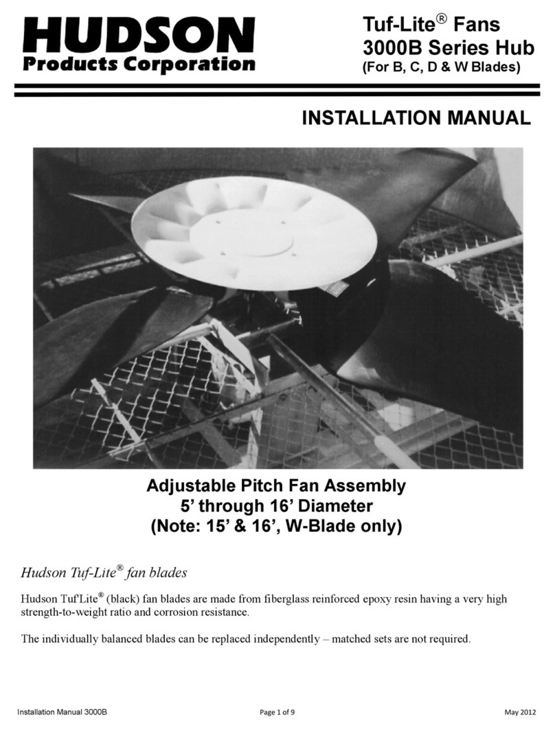 Hudson Tuf-Lite 3000B Series User manual