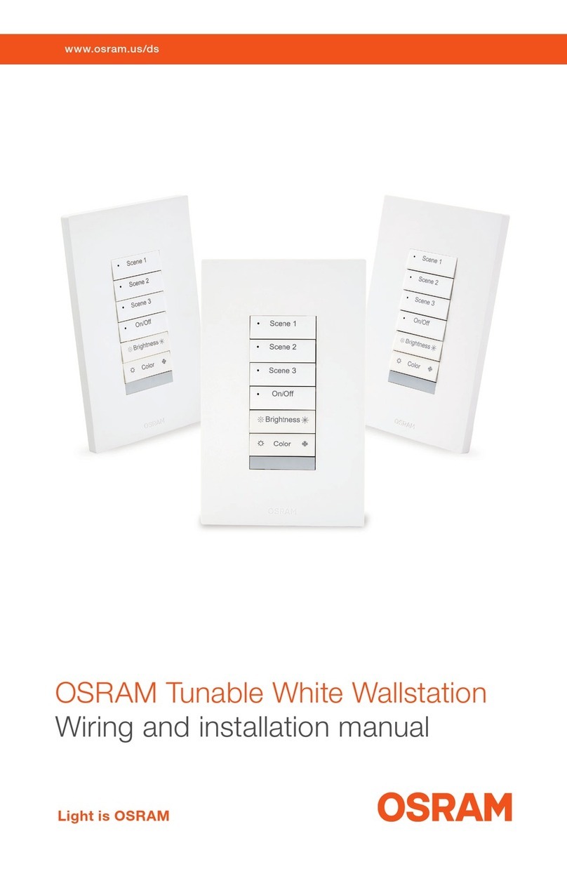 Osram TW-Wall-Station User manual