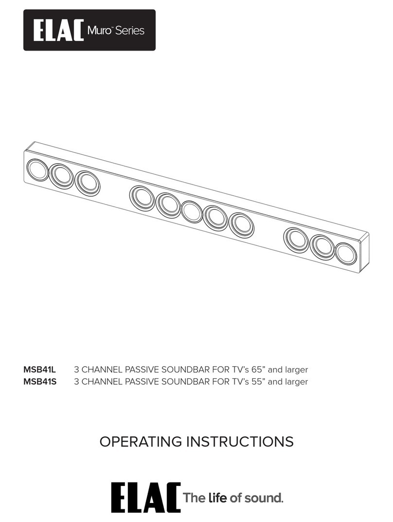 ELAC Muro Series User manual