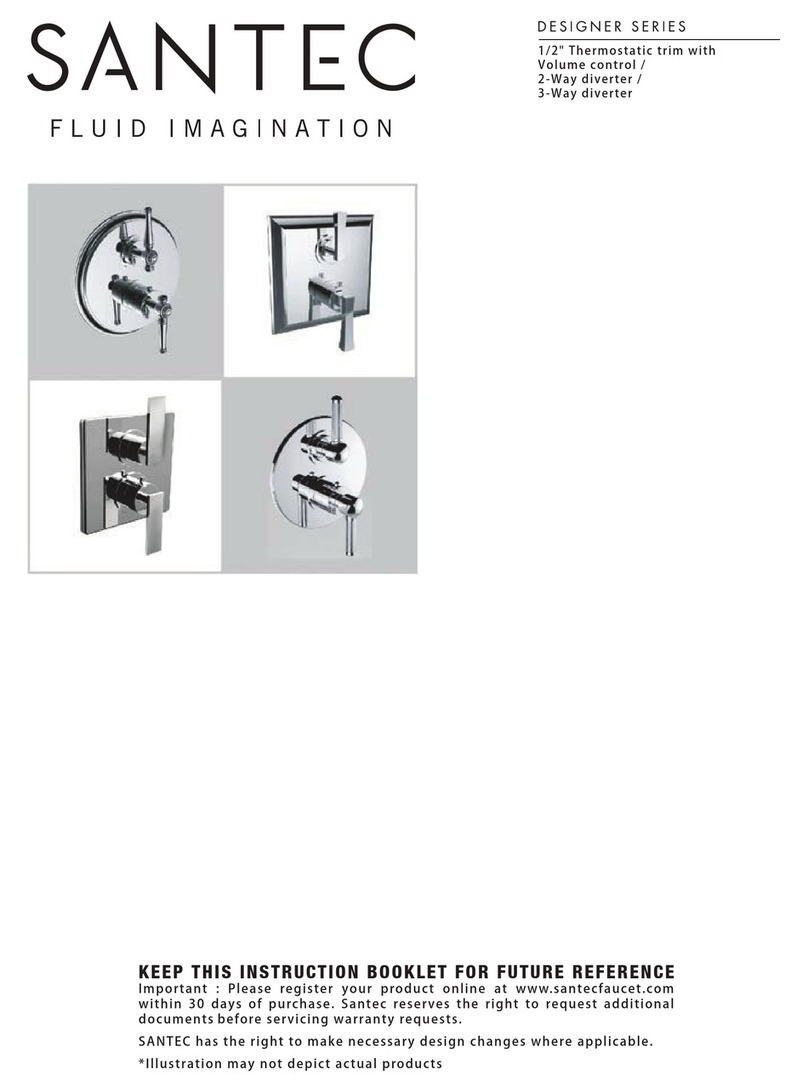 Santec Designer Series User manual