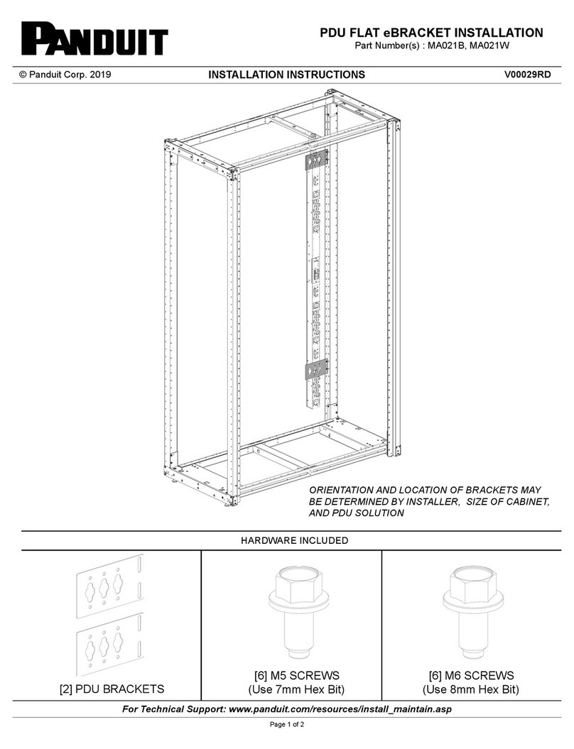 Panduit MA021B User manual