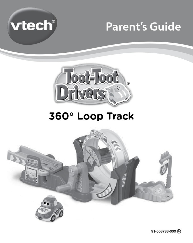 V-tech Toot Toot Drivers Assembly Instructions