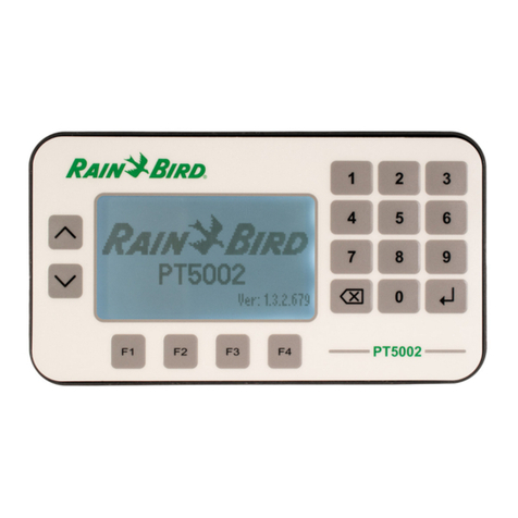 Rain Bird PT5002 user manual Rain Bird PT5002 user manual