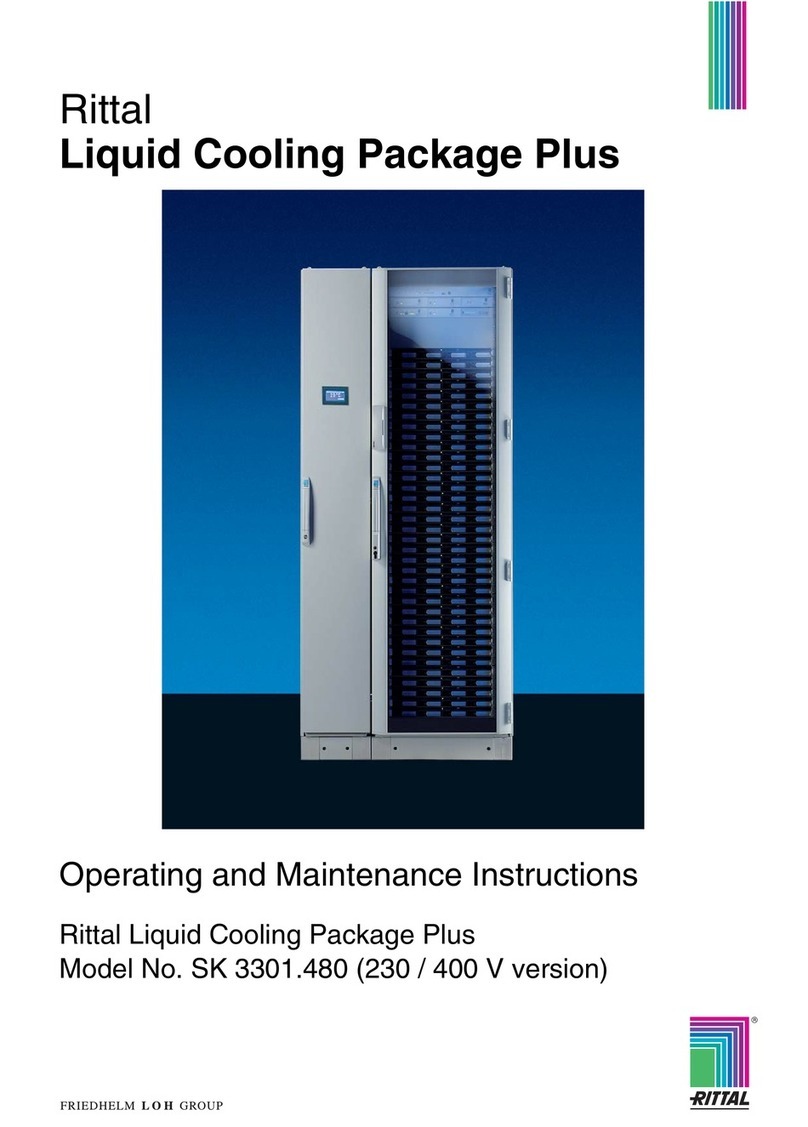 Rittal Liquid Cooling Package Plus SK 3301.480... Operating and maintenance instructions