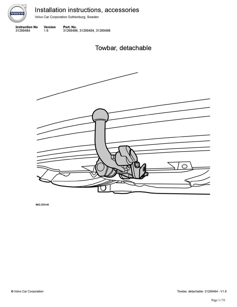 Volvo 31269496 installation instructions