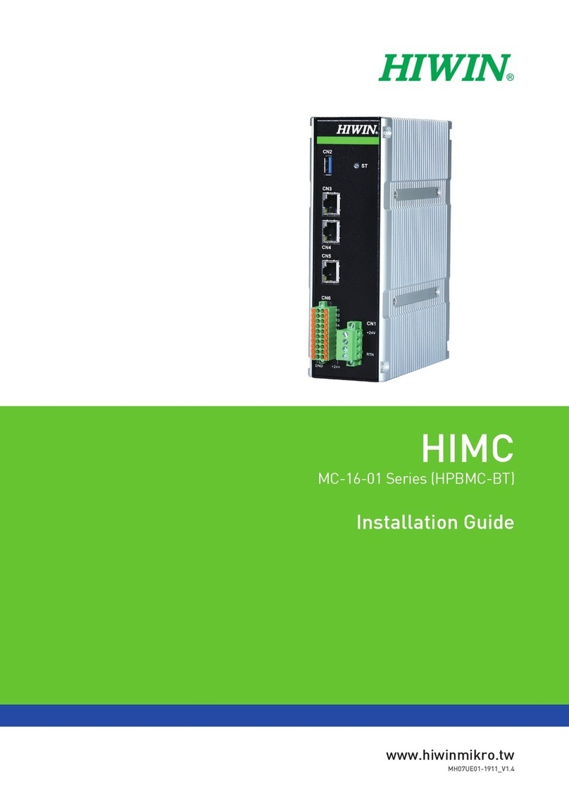 Hiwin HIMC installation guide