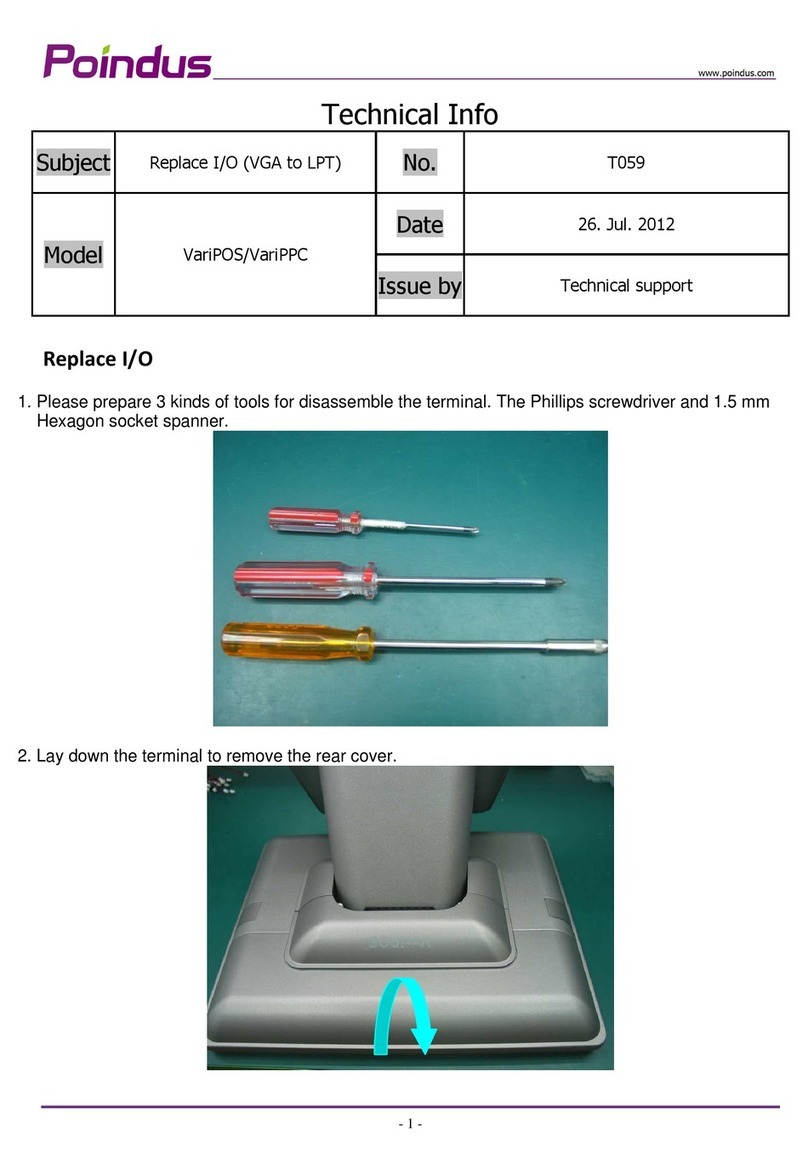 Poindus VariPOS Series User manual