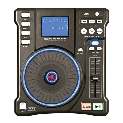 DAPAudio DS-380TL manual