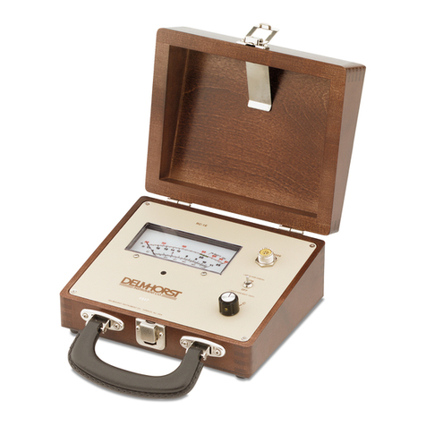 Delmhorst Instrument Co RC-1E User manual